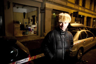 MENER DET VAR PLANLAGT: Galleriinnehaver Pascal Nyborg. Foto: Bj�rn Langsem/Dagbladet