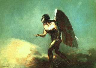 FALLEN ENGEL: Djevelen var lysets engel, men ble til en fallen engel. Disse englene har ofte sex med mennesker. Foto: WIKIMEDIA FALLEN ENGEL: Djevelen var lysets engel, men ble til en fallen engel. Disse englene har ofte sex med mennesker. Foto: WIKIMEDIA