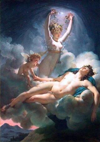 EROTISKE ENGLER: Nakne engler har slett ikke vært uvanlig. Dette er Pierre-Narcisse Guérins (1774 - 1833) maleri Foto: WIKIMEDIA EROTISKE ENGLER: Nakne engler har slett ikke vært uvanlig. Dette er Pierre-Narcisse Guérins (1774 - 1833) maleri Foto: WIKIMEDIA