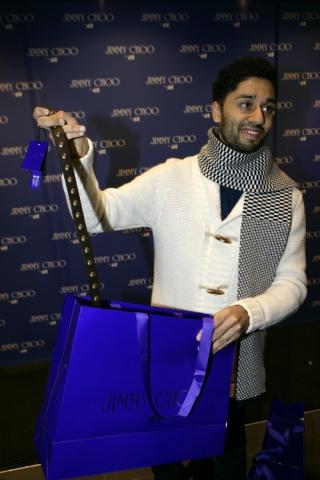 SJEKK BELTET! NRKs Noman Mubashir var storforn�yd med kveldens kupp. Foto: Johnny Sybersen/ STELLA PICTURES