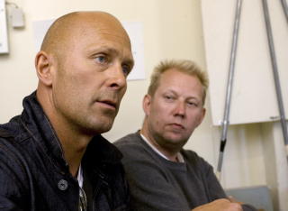 SIKTET: Tidligere daglig leder Morten Sandberg (t.v.) er siktet av politiet. Gr�nder, booker og festivalens ansikt utad, Toffen Gunnufsen, er ikke siktet.