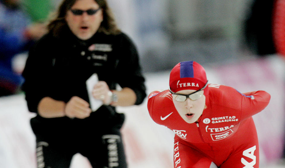 SLUTT: Peter Mueller vil ikke lenger v�re Maren Hauglis sekundant. Episoden i berlin satte en stopper for det. 
Foto: Stian Lysberg Solum / SCANPIX