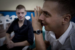 D�DSD�MT: Joshua French (t.v) og Tjostolv Moland. Foto: �istein Norum Monsen / Dagbladet
