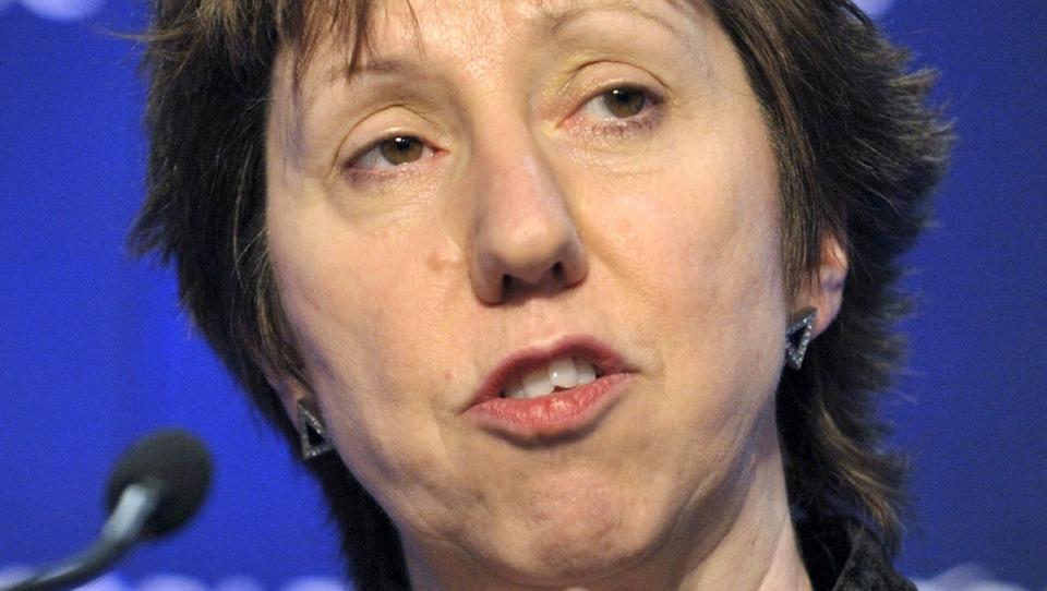 INNSTILT: EUs svenske formannskap vil ha Catherine Ashton i en av toppstillingene. Foto: REUTERS / Yves Herman / SCANPIX EPA/LAURENT GILLIERON