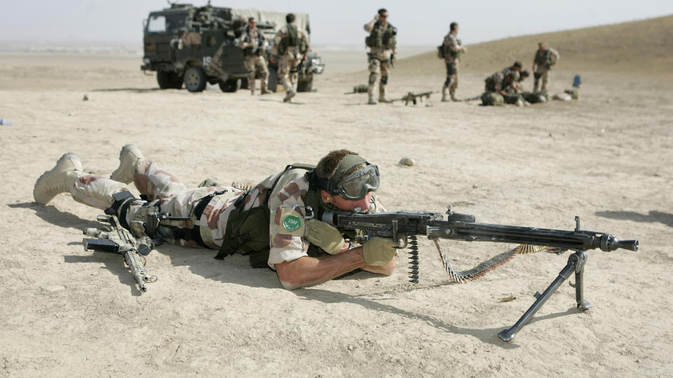 OFTERE I KAMP:Det siste �ret har norske soldater v�rt i flere skuddvekslinger i Afghanistan enn tidligere, if�lge den norske styrken i landet.

Norske soldater i Afghanistan blir angrepet ukentlig av oppr�rssoldater. Foto: SCANPIX