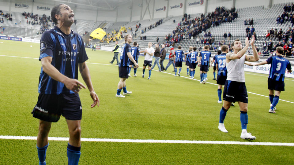 I PLUSS: Daniel Nannskog, Pontus Farnerud og resten av Stab�k kan glede seg over at klubben n� tilfredsstiller Lisensnemndas krav om positiv egenkapital.Foto: Kyrre Lien / Scanpix