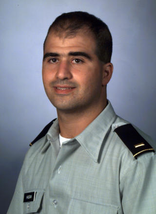  VIL NEKTE STRAFFESKYLD:  - Nidal Hasan var sinnsyk under skytingen, sier hans forsvarer. Arkivfoto: AP/SCANPIX.