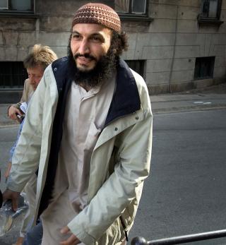 KOM TIL DANMARK I 1983: Dansk-marokkanske Said Mansour sitter i dag i fengsel. Han har v�rt en sentral skikkelse i det islamistiske milj�et i Darmark og har ogs� v�rt i Norge. Han kom inn p� familiegjenforening med s�steren, som han senere br�t kontakten med fordi han mente hun var vantro. Foto: AP/ Polfoto, Finn Frandsen