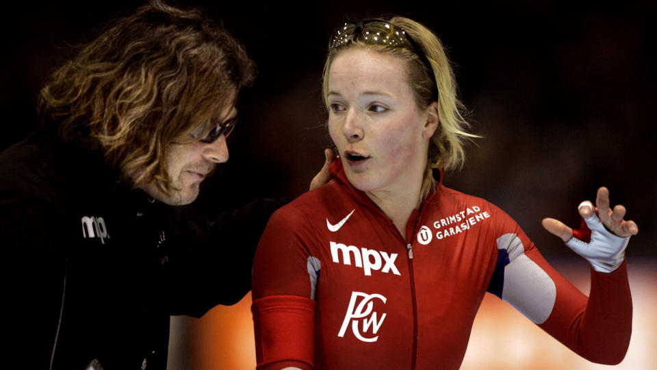 I HARDT V�R: Peter Mueller kan f� sparken i dag for de grove kommentarene han kom med til Maren Haugli under en middag i Berlin. 
Foto: Bj�rn Sigurds�n / SCANPIX
