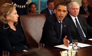 SENDER FLERE SOLDATER: USAs president Barack Obama. Foto: EPA/DENNIS BRACK/Scanpix