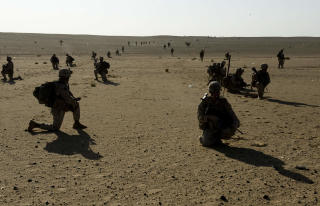 KJEMPER MOT TALIBAN: Amerikanske soldater i Afghanistan. Foto:  AFP PHOTO/Scanpix