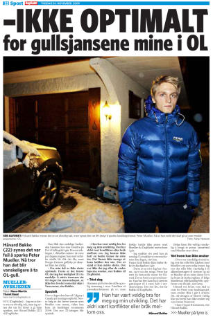 B�KKO SKUFFET: Dagbladet m�tte Norges gullh�p hjemme i Hol i g�r. Les mer i dagens papirutgave av Dagbladet.