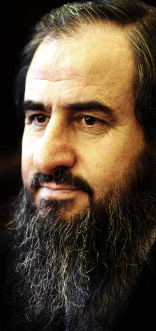 HAR HATT KONTAKT MED DANSKENE: Mullah Krekar har hatt bes�k av den ledende, danske islamisten Said Mansour og spilt inn video med ham. 
Foto: Lise �serud / SCANPIX .