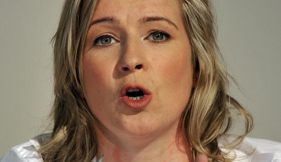 D�MT FOR BLODVERDIER: Claudia Pechstein avla aldri en positiv dopingtest. Likevel fastholdt CAS dommen mot henne i dag. Foto: AP/Gero Breloer