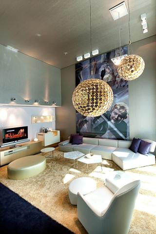 Hot suite: Ikke mye � utsette p� suitene.