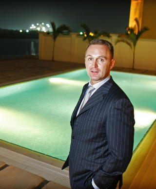NYTT HJEM: Finansakrobaten Thomas �ye slo seg til ro i Dubai. Foto:  Hans Arne Vedlog/Dagbladet