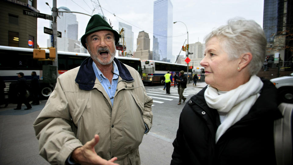 - IKKE ERFAREN NOK: Gary og Susan Halberstadt fra Nord-Carolinamener problemet med Obama er at han er p� oppl�ring. Foto: �rjan Ellingv�g