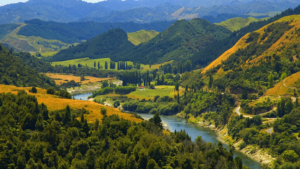 DRUKNINGSULYKKE: Stacy Horton valgte � redde kona etter enn bilulykke i elven Whanganui p� New Zealand, da han inns� at han ikke klarte � redde dem begge. Foto: James Shook under en Creative Commons lisens.