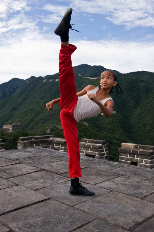 H�YE SPARK: Jaden Smith skal ha trent i fire m�neder for rollen. FOTO: SONY PICTURES
