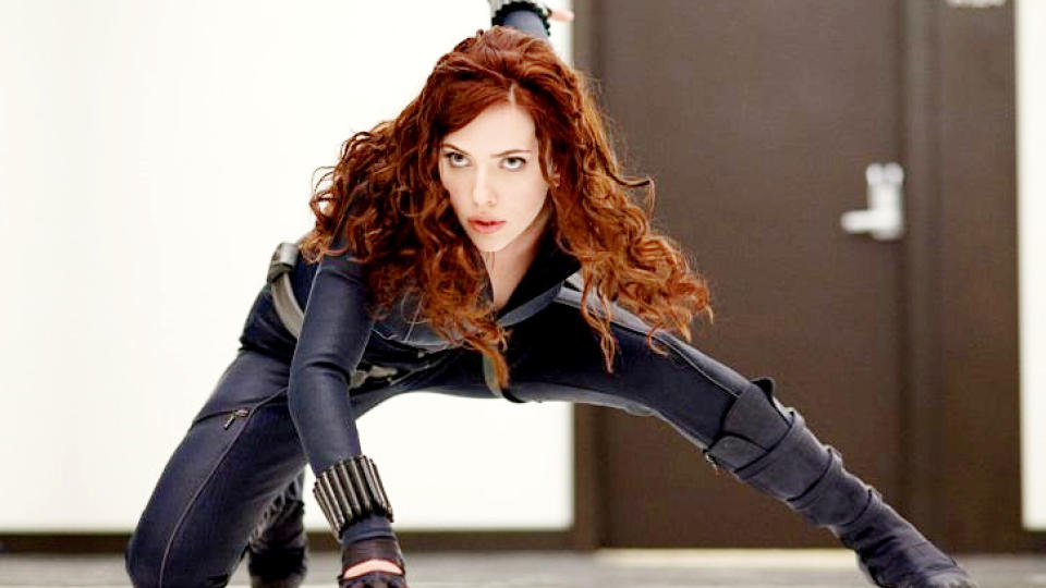 NYE BILDER: Fansen var i utgangspunktet skeptiske til � ha Scarlett Johansson i rollen som Black Widow. Til neste �r f�r hun sjansen til � bevise at de tok feil. FOTO: MARVEL
