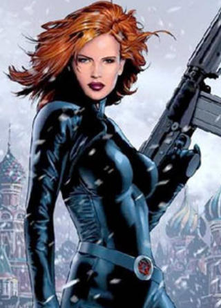ORIGINALEN: Black Widow, slik hun kjennes igjen i Marvel-originalen.