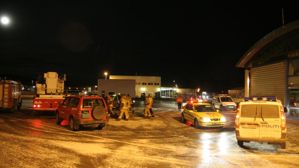 SLO ALARM: Et passasjerfly m�tte n�dlande p� V�rnes i ettermiddag like etter avgang. Foto: TOR AAGE HANSEN