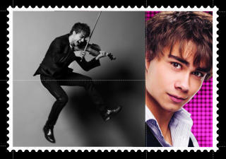 N� OGS� P� FRIMERKE:  Alexander Rybak pryder et av Postens tre nye Grand Prix-frimerker.
