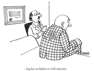 Tegning: Ragnar �Joker� Pedersen