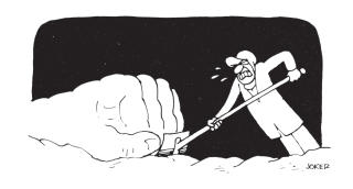 Tegning: Ragnar �Joker� Pedersen