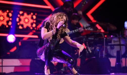 R�K UT:  Lise M�land m�tte forlate �X Factor� i g�r kveld. Foto: Marius Gulliksrud/ STELLA PICTURES