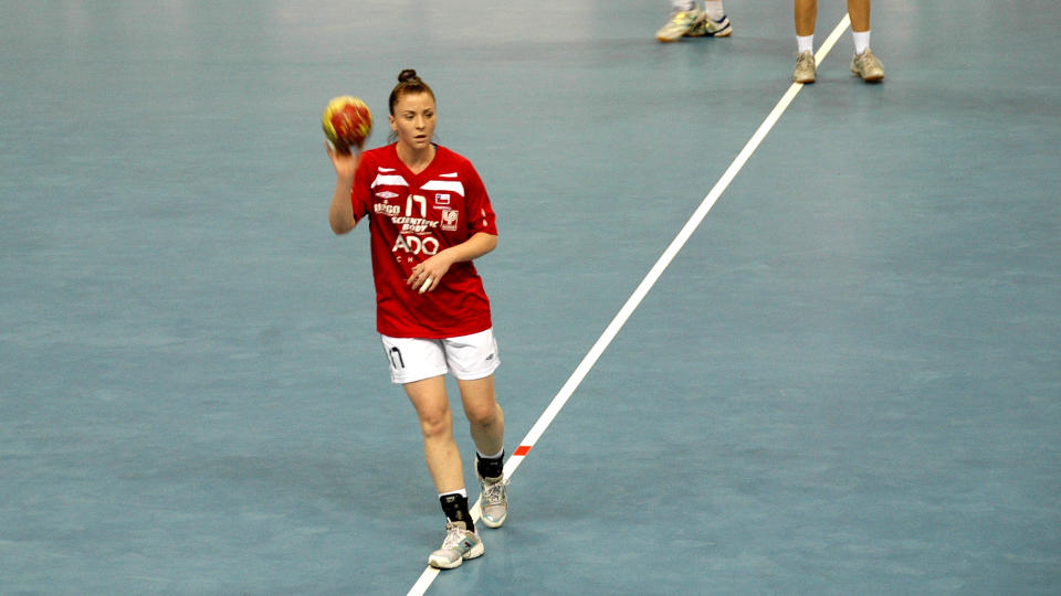 VM I AVKAST: Det ble mange avkast p� Daniela Canessa og de chilenske jentene mot Romania. Foto: STIAN HARALDSEN