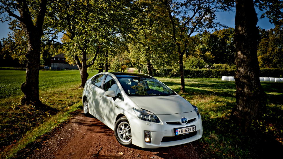 1. PLASS: Toyota Prius ble juryens utvalgte. 
 Foto: Krister S�rb�