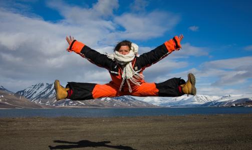 INNBLIKK: F�lg Maria Waags videoblogg fra K�benhavnm�tet. Foto: WWF
