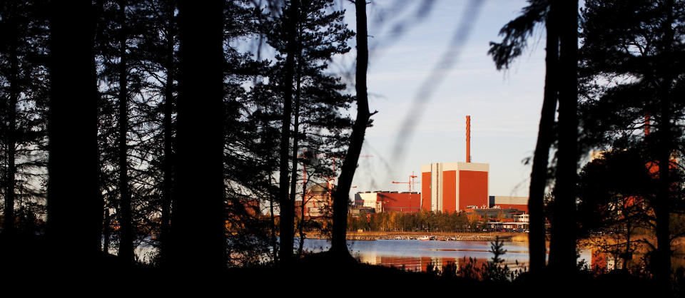 Storsatsing: N�r den tredje atomreaktoren p� �ya Olkiluoti i Finland st�r ferdig i 2012, blir den verdens st�rste.
Foto: Espen R�st / Dagbladet