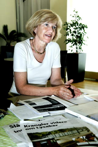 STILTE SP�RSM�L: Venstres Borghild Tenden ( V ) tok opp Stephens sak i Stortinget. Foto:STEINAR BUHOLM/Dagbladet.