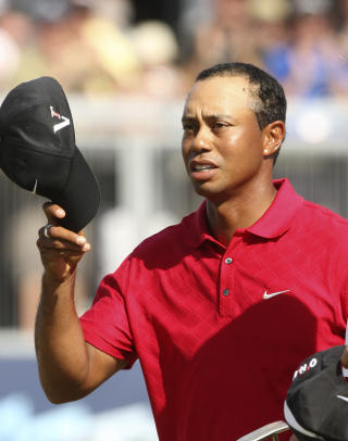 MER TR�BBEL: Tiger Woods skal if�lge amerikanske nettsteder ha blitt registrert som et overdose-tilfelle da han ble lagt inn p� det samme sykehuset for en dr�y uke siden. Foto: Scanpix/AP/Rob Griffith