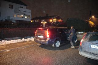 HER BLE BHATTI TATT: Politiet gikk til aksjon f� dager f�r Obama ankom Oslo. Byline: Truls Grande/FirstFoto