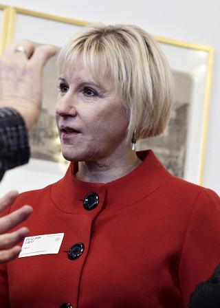 GIR ST�TTE: Tidligere EU-kommisjon�r for milj�, Margot Wallstr�m Foto: Scanpix.