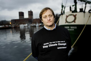 FORVENTET MER: Klimadirekt�r i Greenpeace USA er ikke forn�yd med Obamas tale. Foto: Jon-Michael Josefsen / Scanpix