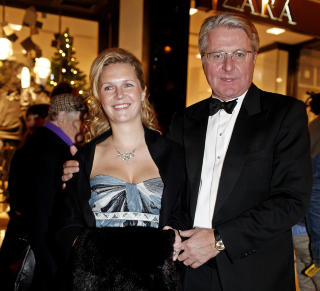 GJORDE INNTRYKK: Ordf�rer i Oslo, Fabian Stang. Her med kj�resten Catharina Munthe. Foto: Sara Johannessen / Scanpix