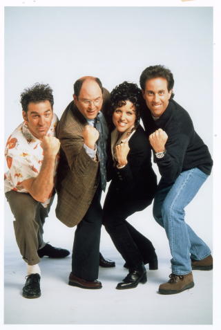 P� TAMPEN AV SERIEN: Festivus ble introdusert i Seinfeld i 1997. I dag feires Festivus langt utover kjernefansen av den gamle serien. Foto: SCANPIX