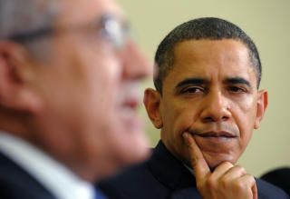 TENKSOMT �YEBLIKK? Vi f�r h�pe det, siden Barack Obama er k�ret til en av verdens klokeste personer. AFP /Jewel SAMAD/Scanpix