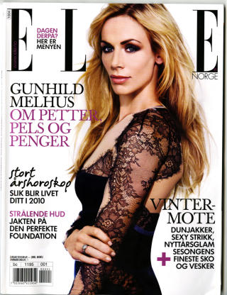 PÅ COVERET: Elle har gitt forsida til Gunhild Melhus. PÅ COVERET: Elle har gitt forsida til Gunhild Melhus.