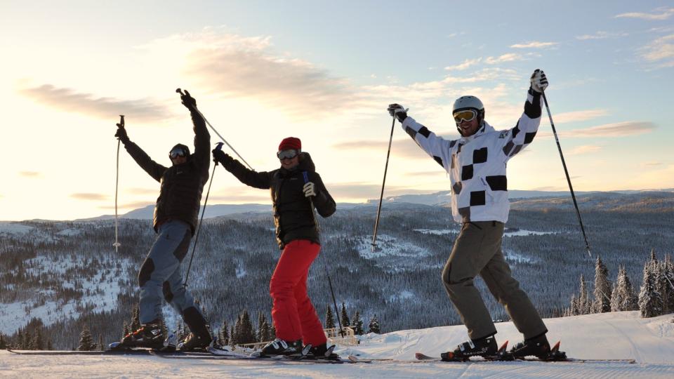 TOPP: �pent fra topp til bunn i Kvitfjell. Foto: Kvitfjell Alpinanlegg/Melanie Shcreier