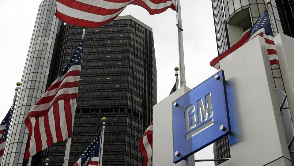 TILBAKEBETALER: General Motors planlegger � betale tilbake 6,7 milliarder dollar innen juni neste �r. SCANPIX/AFP