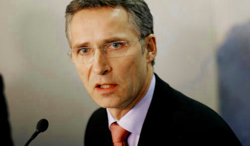 2009.12.17 Jens Stoltenberg holder pressekonferanse under klimakonferansen i K�benhavn.