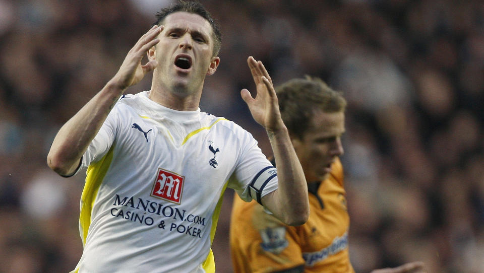 TAPTE NESTE KAMP: Robbie Keane var if�lge manager Harry Redknapp spilleren som organiserte 'golfturen' til Irland. Her mot Wolves, kampen som endte med hjemmetap. Foto: REUTERS/Andrew Winning