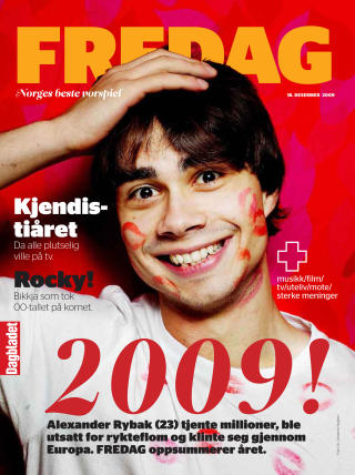 UTDRAG: Dette er kun en liten smakebit p� det store Rybak-intervjuet i dagens utgave av FREDAG.