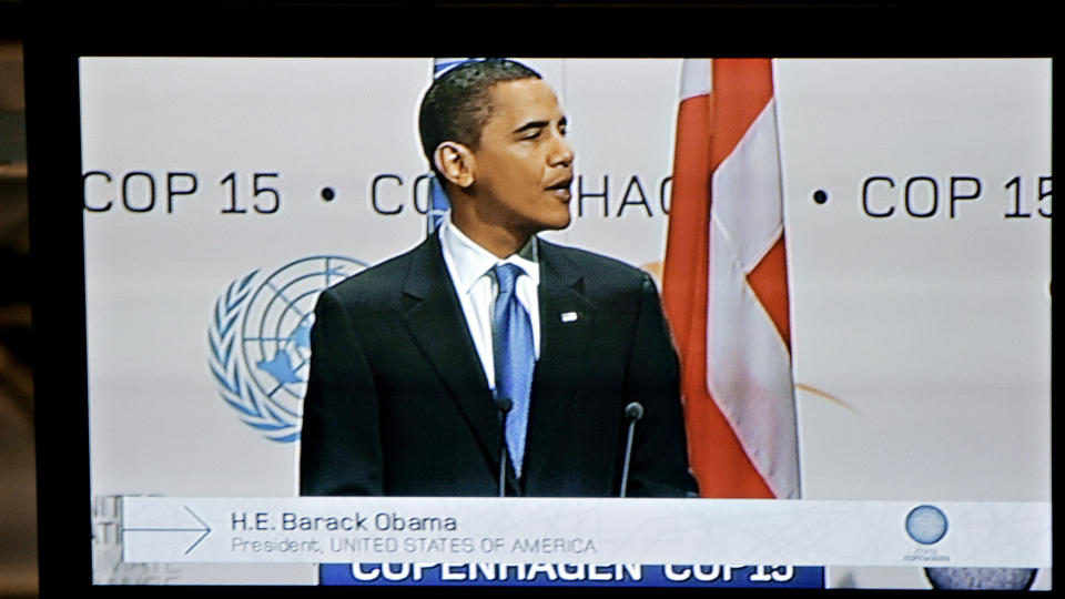 ENIGE? USAs president Barack Obama og andre toppledere skal ha blitt enige om utkast til avtale. Foto: Kristian Ridder-Nielsen