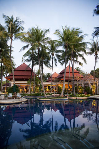 FULT AV MULIGHETER: Banyan Tree har et eget spa, badebasseng, strandlinje og en egen lagune.
